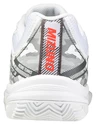 Detská tenisová obuv Mizuno  Breakshot 3 CC White/IgnititonRed