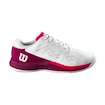 Detská tenisová obuv Wilson Rush Pro Ace Jr White/Beet Red  EUR 38 2/3