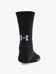 Detske ponožky Under Armour  3pk Crew Yth-BLK