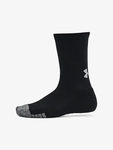 Detske ponožky Under Armour  3pk Crew Yth-BLK  S