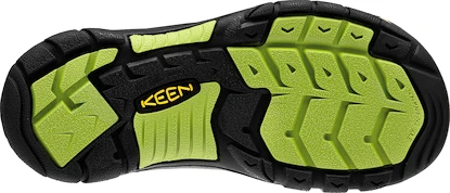 Detské sandále Keen  Newport H2 JR Black/Lime Green