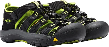 Detské sandále Keen  Newport H2 JR Black/Lime Green