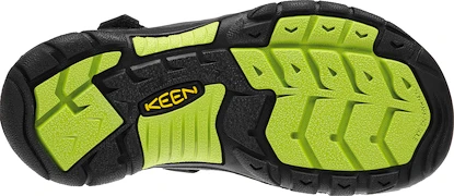 Detské sandále Keen  Newport H2 K Black/Lime Green