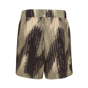 Detské šortky adidas  Boys Printed Short Beige/Black/Olive 152 cm