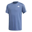 Detské tričko adidas  B Club 3STR Tee Blue 128 cm