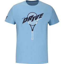 Detské tričko Babolat Drive Cotton Tee Jr Drive Heritage Blue