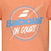 Detské tričko Babolat  Exercise Graphic Tee Boy Vibrant Orange