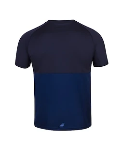 Detské tričko Babolat  Play Club Crew Neck Tee Estate Blue 8 - 10 rokov