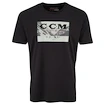 Detské tričko CCM Holiday SS Tee C Black