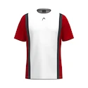 Detské tričko Head  CLUB 25 Tech T-Shirt Boys Red/White