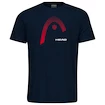 Detské tričko Head  Club Carl T-Shirt Junior Dark Blue 128 cm