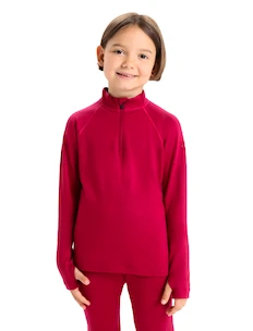 Detské tričko Icebreaker  K 260 Tech LS Half Zip Cherry 4