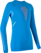 Detské tričko UYN  Visyon UW Shirt LS Cyan Blue 10/11