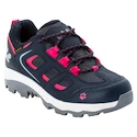 Detské vonkajšie topánky Jack Wolfskin  Vojo Texapore Low Dark Blue / Pink  EUR 30