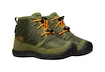 Detské vonkajšie topánky Keen Howser II Chukka Wp Capulet Olive/Russet Orange