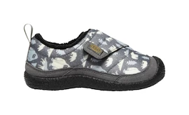 Detské vonkajšie topánky Keen Howser Low Wrap Steel Grey/Star White