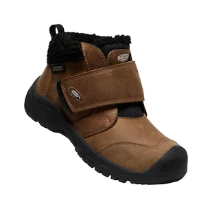 Detské vonkajšie topánky Keen Kootenay IV Mid Wp Toasted Coconut/Vapor  US 10