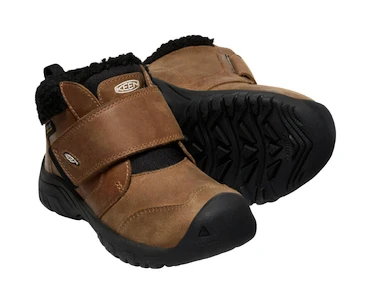 Detské vonkajšie topánky Keen Kootenay IV Mid Wp Toasted Coconut/Vapor