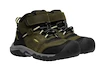 Detské vonkajšie topánky Keen Ridge Flex Mid Wp Dark Olive/Dusky Citron