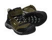 Detské vonkajšie topánky Keen Ridge Flex Mid Wp Dark Olive/Dusky Citron