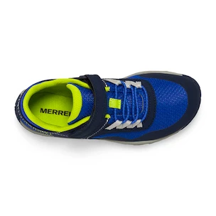 Detské vonkajšie topánky Merrell  Trail Glove 7 A/C Blue/Lime