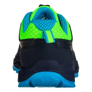 Detské vonkajšie topánky Salewa  Wildfire Ombre Blue/Fluo Green