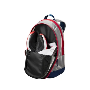 Detský batoh na rakety Wilson  Junior Backpack Blue/Orange