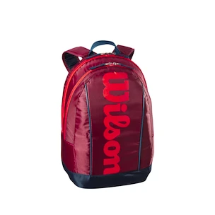 Detský batoh na rakety Wilson  Junior Backpack Red/Infrared