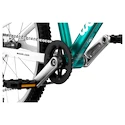 Detský bicykel Woom  4 GO Metallic Turquoise