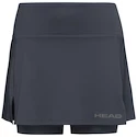 Dievčenská sukňa Head  Club Basic Skort Girls Anthracite 152 cm