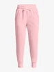 Dievčenské tepláky Under Armour  Rival Fleece LU Joggers -PNK