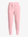 Dievčenské tepláky Under Armour  Rival Fleece LU Joggers -PNK