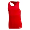 Dievčenské tielko adidas  Club Tank Red 140 cm