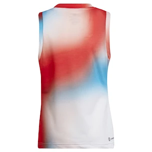 Dievčenské tielko adidas  Match Tank White/Red