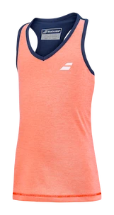 Dievčenské tielko Babolat  Play Tank Top Fluo Strike 12 - 14 rokov