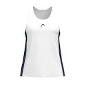 Dievčenské tielko Head  CLUB 25 Tank Top Girls Royal/White