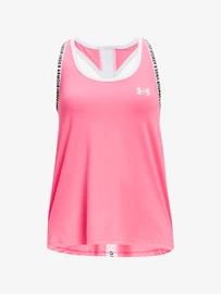 Dievčenské tielko Under Armour Knockout Tank-PNK