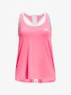 Dievčenské tielko Under Armour  Knockout Tank-PNK XS