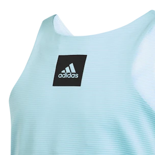 Dievčenske tričko adidas  Girls Match Tank Aqua 140 cm