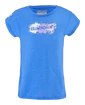 Dievčenske tričko Babolat  Exercise Cotton Tee Girl French Blue  6 - 8 let