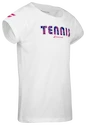 Dievčenske tričko Babolat  Exercise Cotton Tee Girl White