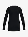 Dievčenske tričko Under Armour  CW Novelty LS Crew-BLK