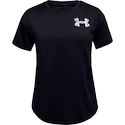 Dievčenske tričko Under Armour HeatGear SS Black