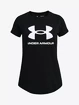 Dievčenske tričko Under Armour  Live Sportstyle Graphic SS-BLK