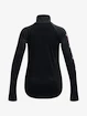 Dievčenske tričko Under Armour  Tech Graphic 1/2 Zip -BLK