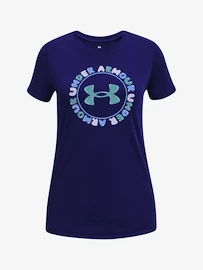 Dievčenske tričko Under Armour Tech Wordmark SSC-BLU