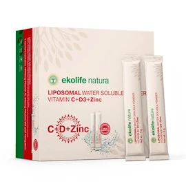 Ekolife Natura Liposomal Vitamin C + D3 + Zinc 21x5 g (105 g)