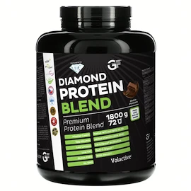 EXP GF Nutrition Diamond Protein Blend 1800 g dvojitá čokoláda