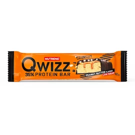 EXP Nutrend Qwizz Protein Bar 60 g arašídové máslo