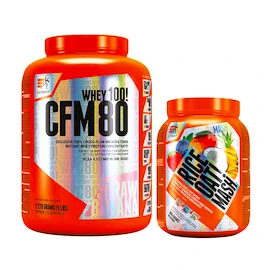 Extrifit CFM Instant Whey 80 2270 g + Extrifit Rice & Oat Mash 900 g